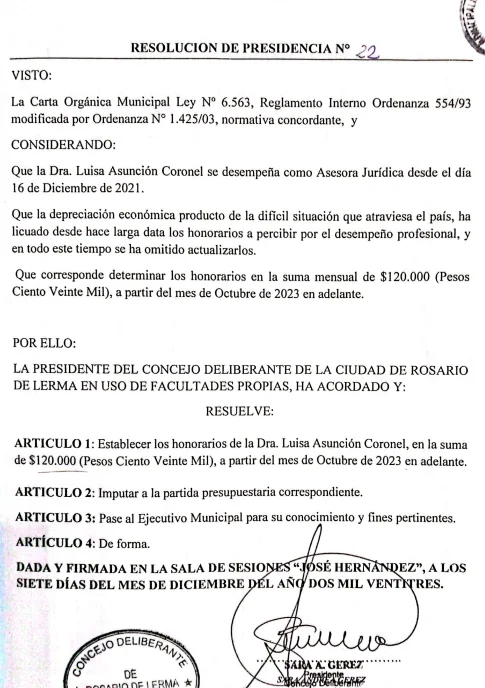 sara gerez cuñada coronel