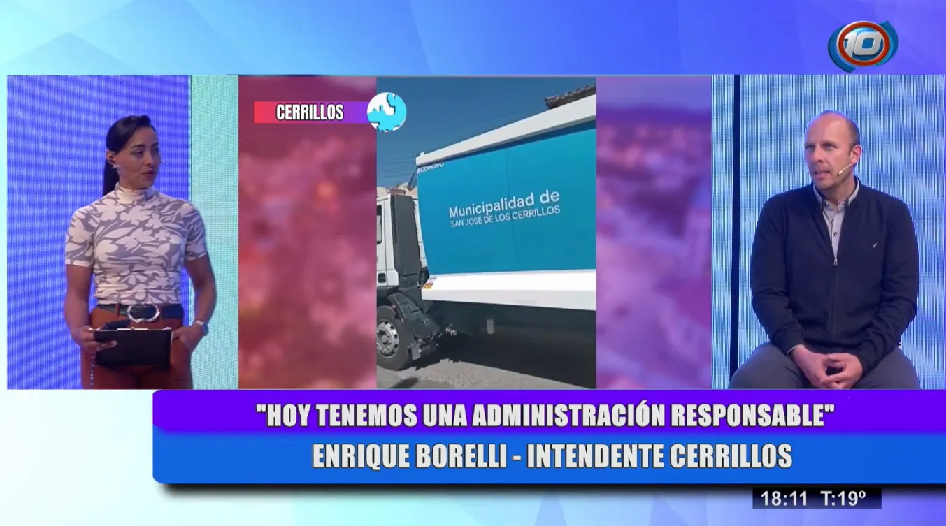 Borelli en Canal 10 - informate valle