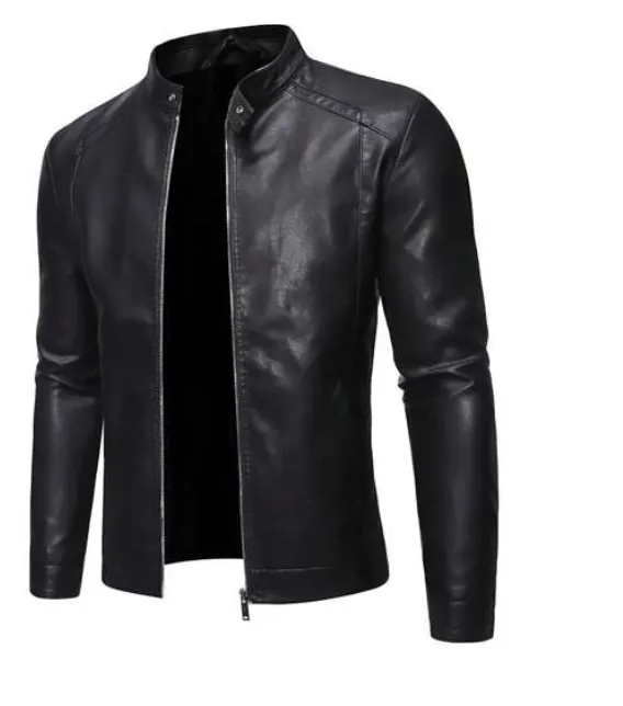 campera de cuero hombre