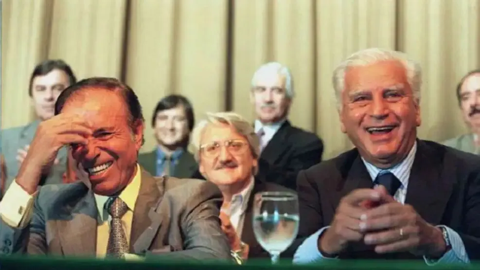 Menem y Cafiero, las ultimas internas del PJ