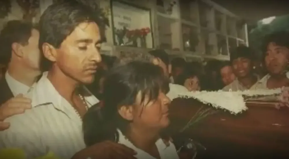 Los padres de los hermanitos Leguina