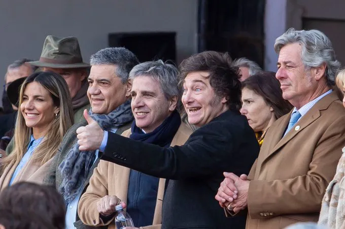 Milei en la Rural