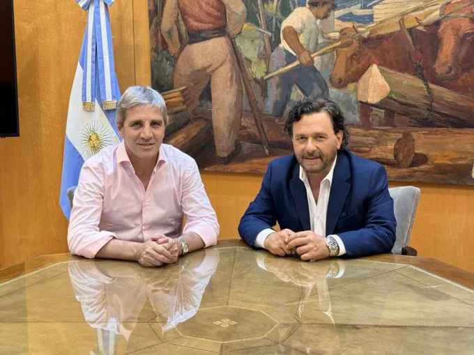 Saenz acuerda con Nacion financiar obras