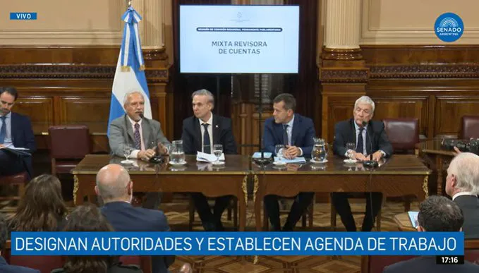 Romero se queda con una secretaria en la Bicameral Mixta Revisora de Cuentas