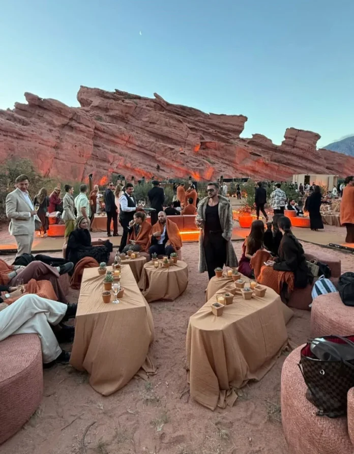 Investigan casamiento montado en plena Quebrada de las Conchas de Cafayate
