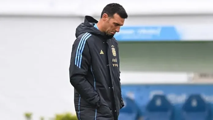 Lionel Scaloni, entrenador de la selección argentina