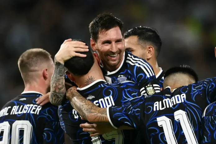 El seleccionado argentino se alista para jugar frente a Cabo Verde.