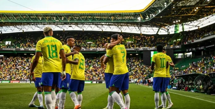 El seleccionado de Brasil.