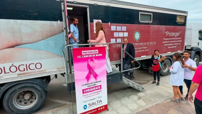 Unidad oncológica móvil de la provincia