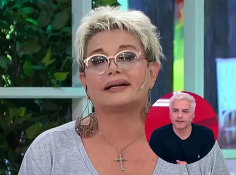 Carmen Barbieri junto a Ángel de Brito.