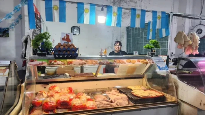 Vista del anexo del Mercado San Miguel.