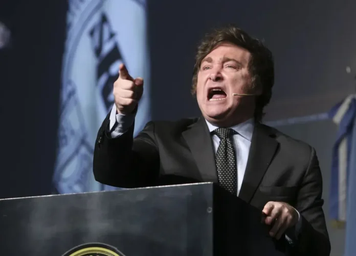 Javier Milei, presidente de la Argentina