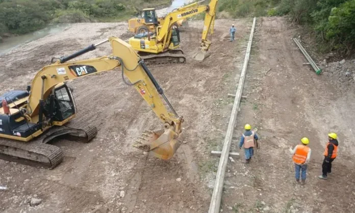La obra resulta fundamental para asegurar el suministro de gas en Salta.
