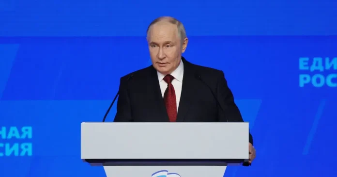 Vladímir Putin, presidente de Rusia.