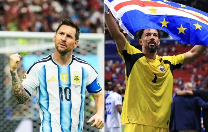 Argentina jugará esta tarde frente a Cabo Verde.