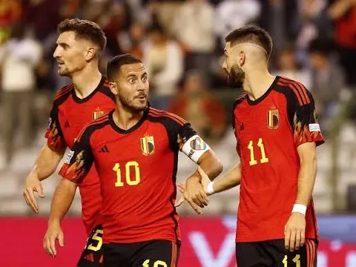 El seleccionado de Bélgica.
