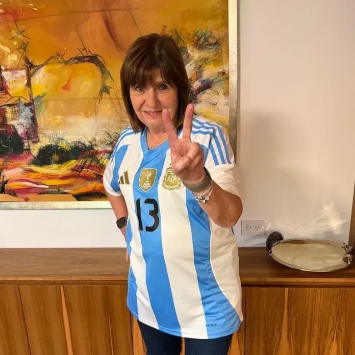 Patricia Bullrich en una imagen pública