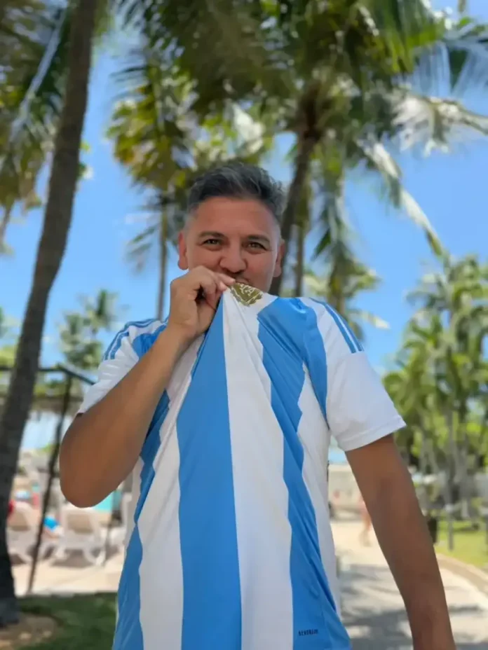 Christian Herrera, artista salteño de folklore.
