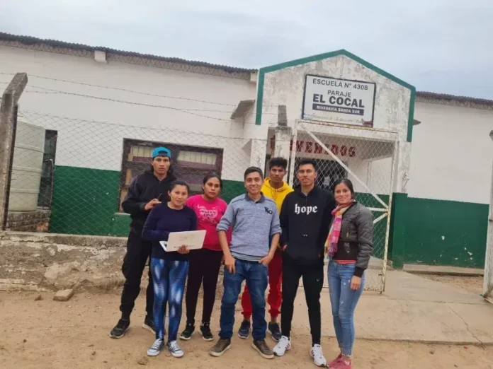 Juan Pedro Vega Cruz, docente de un secundario rural con modalidad mediada por TIC.