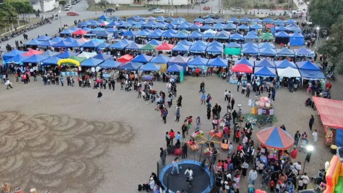 Expoferia desarrollada en la localidad de Rosario de Lerma.