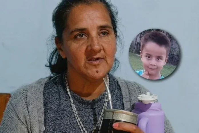 Laudelina Peña, tía de Loan Peña, en una imagen vinculada a la causa.