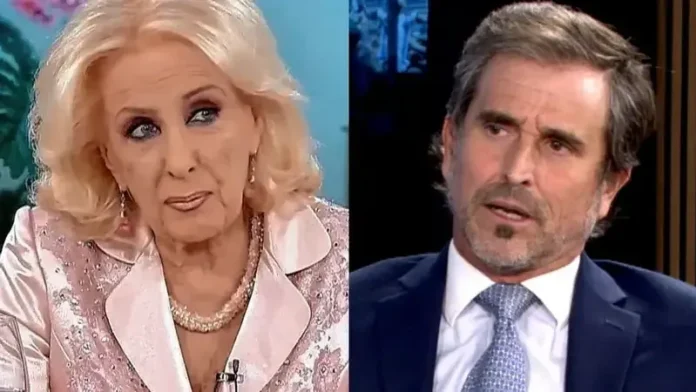 Mirtha Legrand junto a Alberto Benegas Lynch.