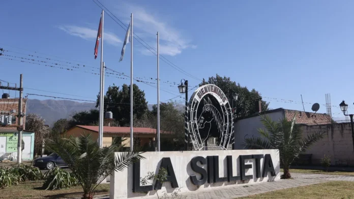 Localidad de La Silleta, en Salta.