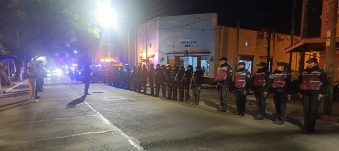 Procedimientos de Protección Ciudadana realizados en distintos barrios de la Capital.