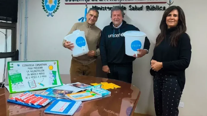 UNICEF entregó 4.000 dispensers para asegurar agua segura en Salta.