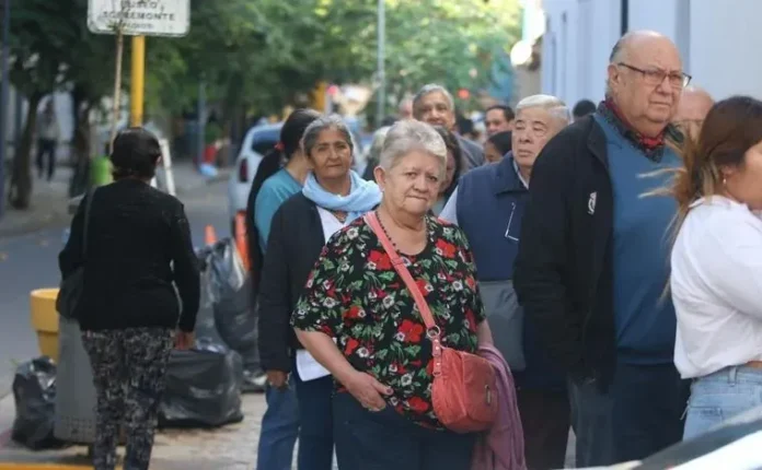 Jubilados en Argentina.