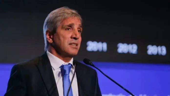 Luis Caputo, titular del Ministerio de Economía.