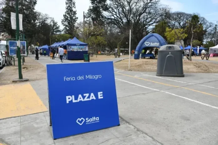 Feria del Milagro en Salta.