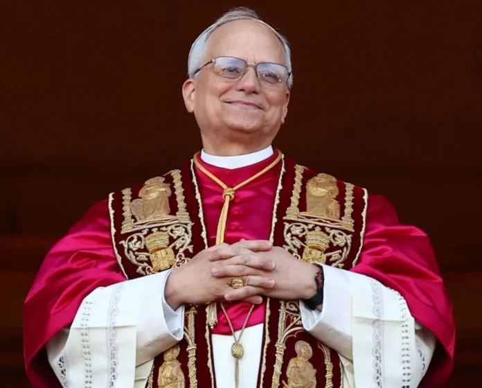 León XIV, pontífice de la Iglesia Católica.