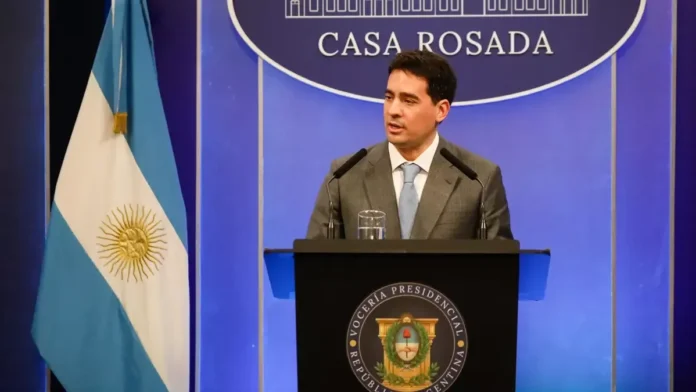Adrián Ravier, portavoz de la Presidencia