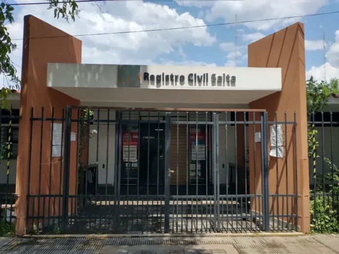 Oficina del Registro Civil de la provincia de Salta