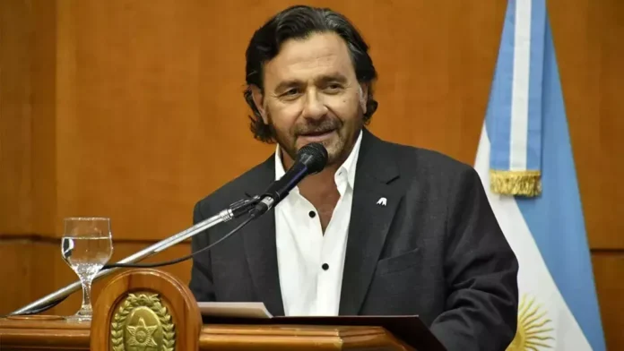 El gobernador salteño Gustavo Sáenz.