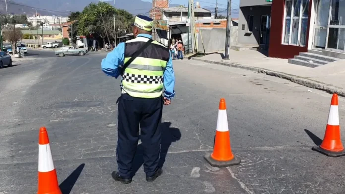 Dispositivo de tránsito previsto para la procesión de San Cayetano.