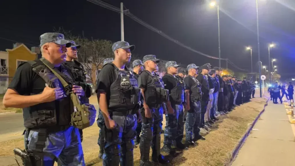 Procedimiento de la Policía de Salta.