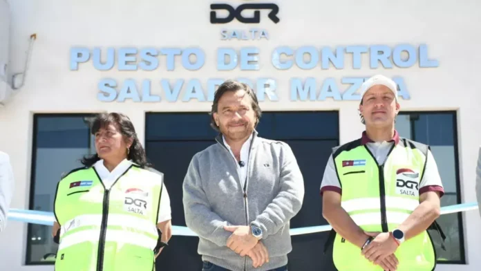 Nuevo puesto de control integrado instalado en Salvador Mazza.