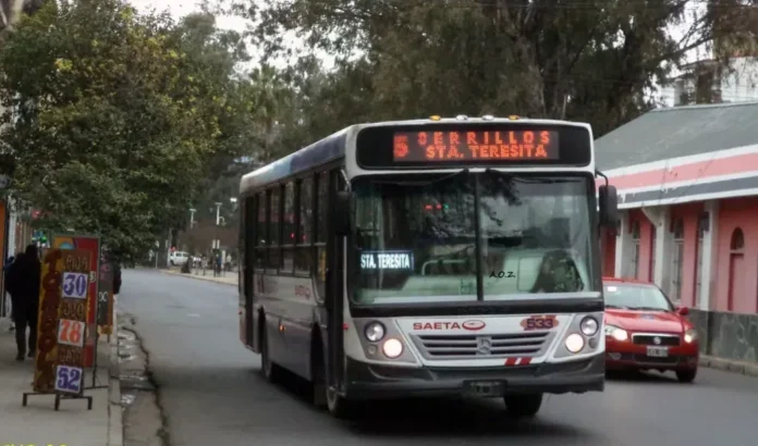 SAETA, transporte urbano de pasajeros de Salta.