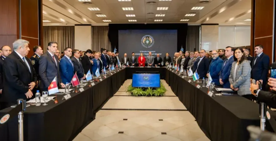 Representantes de Salta participaron en la III Reunión del Consejo de Seguridad Interior.