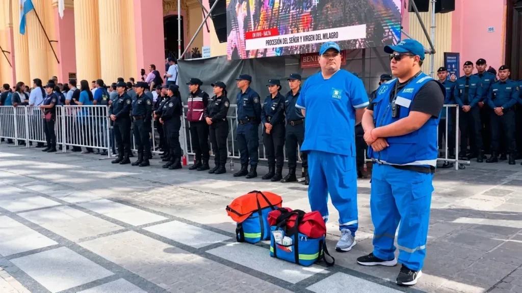 El SAMEC brindará cobertura durante las celebraciones de la Fiesta del Milagro.