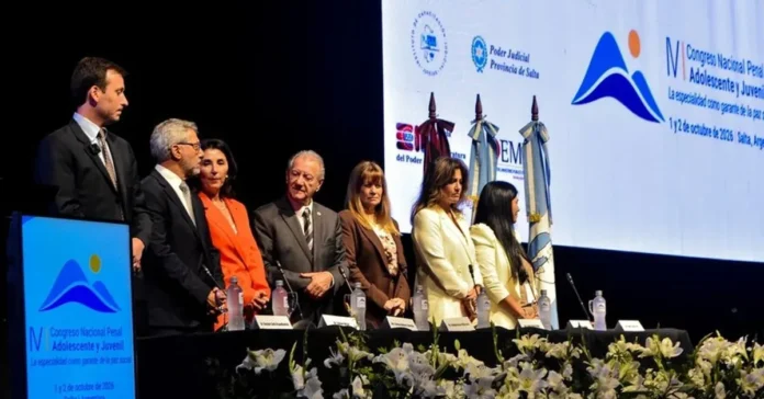 Acto de apertura del Congreso Nacional Penal Adolescente y Juvenil