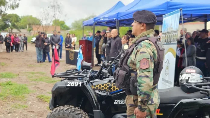 Habilitaron una nueva dependencia de la Policía Rural en Rosario de la Frontera.