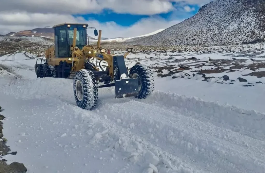 Una ruta ubicada en Salta.