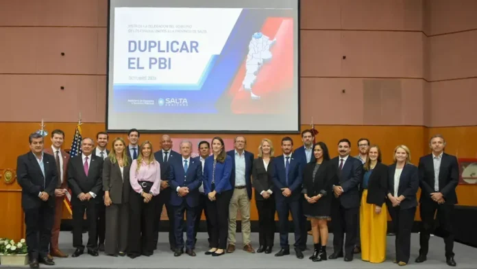 Funcionarios de Salta mantuvieron una reunión con representantes del Gobierno de Estados Unidos.